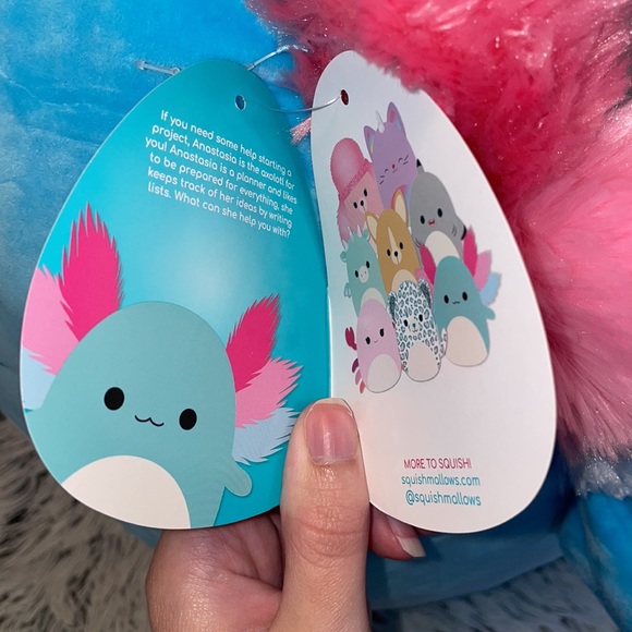 Anastasia The Axolotl 4 Squishmallow 